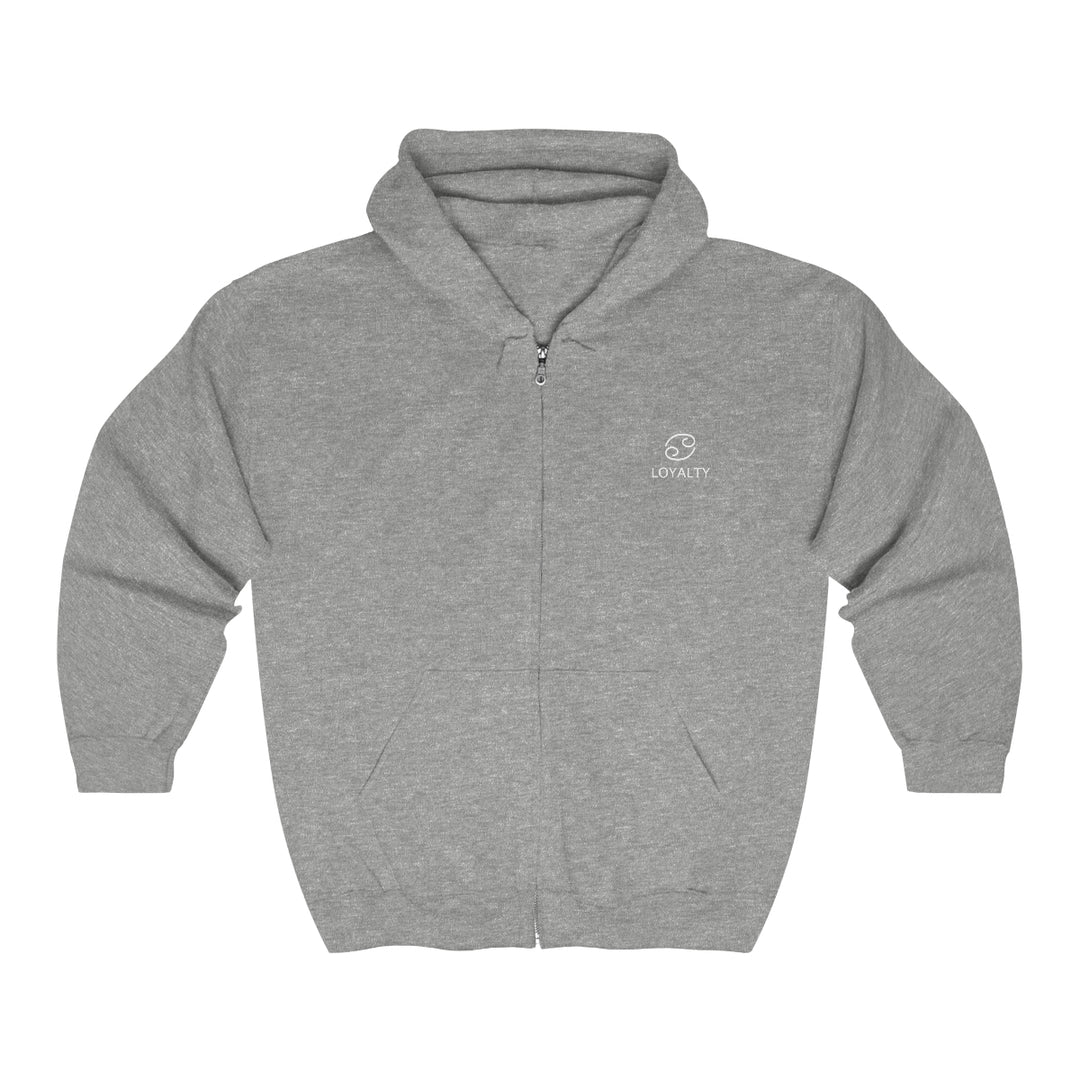 CANCER LOYALTY Zip-Up Hoodie | Mobility Series