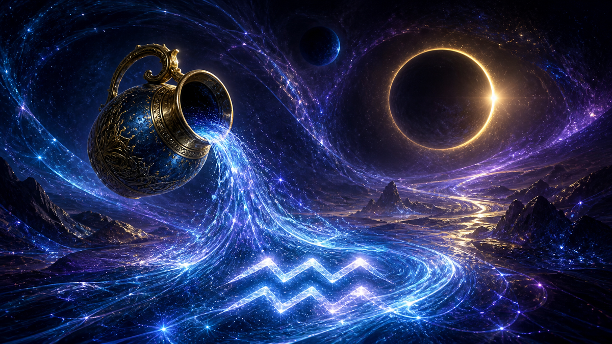 Aquarius Season 2026: Solar Eclipse, Radical Change & Future Vision