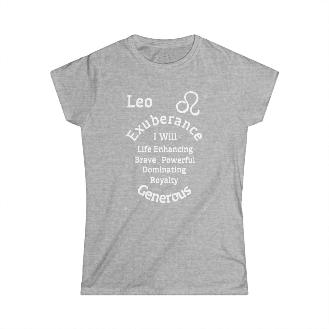 Leo  Zodiac Trait Tee – Women’s Affirmation Series | AZ360..