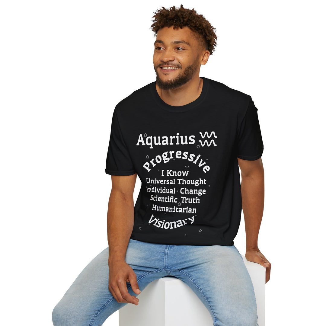 Aquarius Zodiac Affirmation Tee