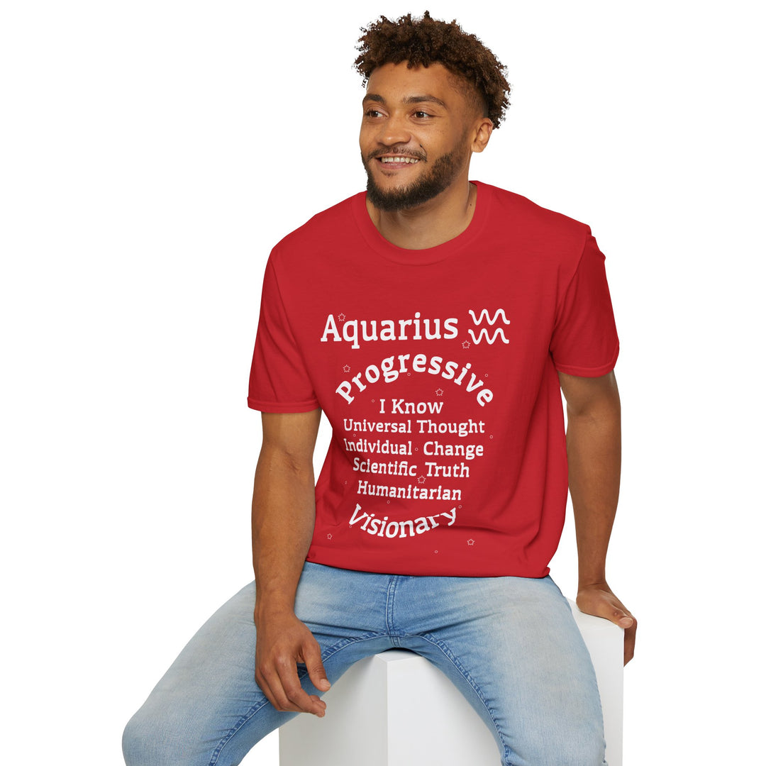 Aquarius Zodiac Affirmation Tee