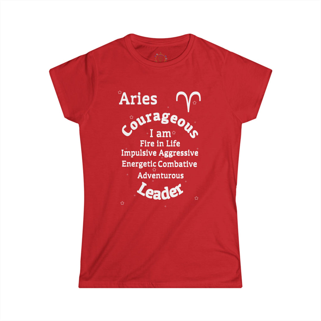 Aries Trait Tee – Women’s Affirmation Series | AZ360..