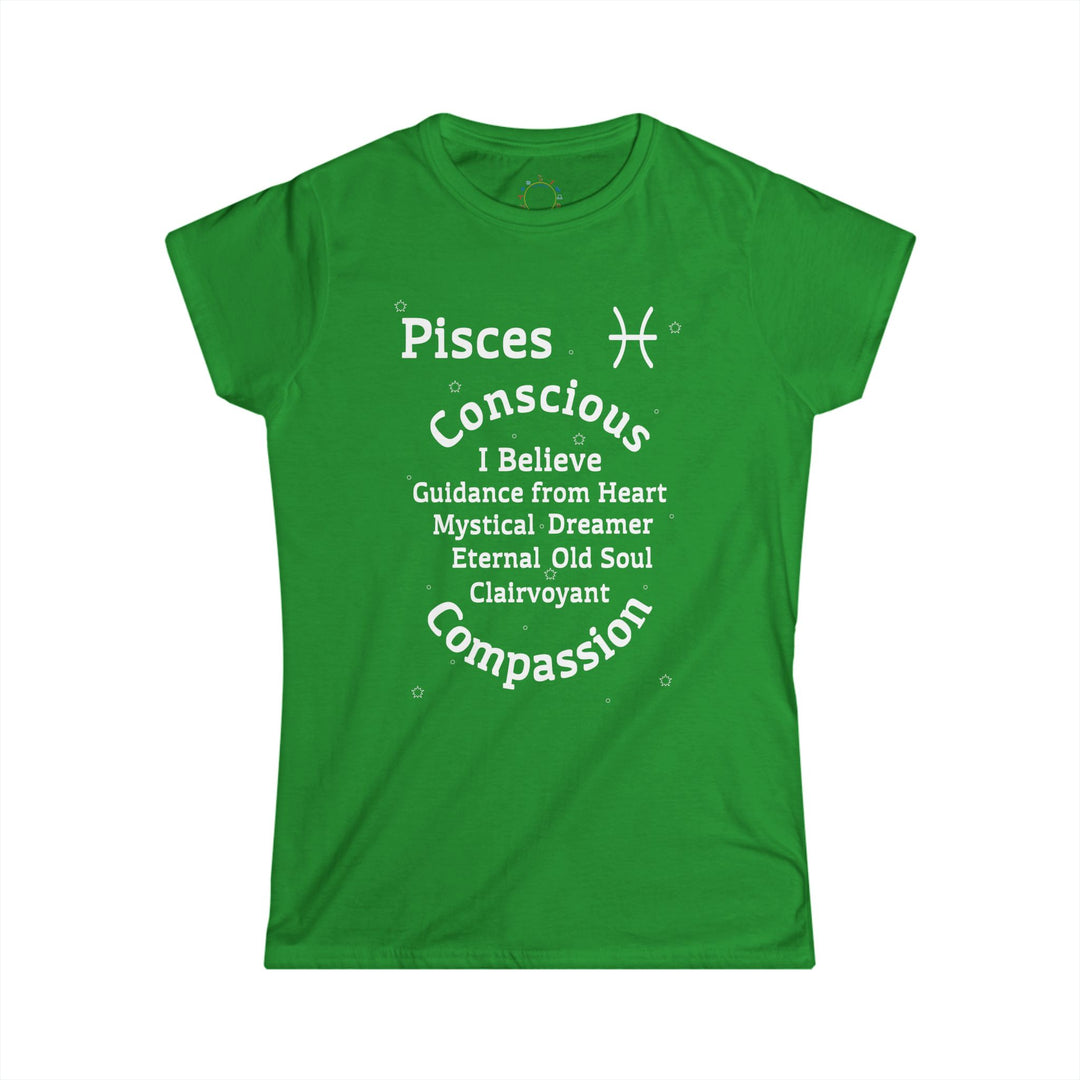Pisces  Zodiac Trait Tee – Women’s Affirmation Series | AZ360