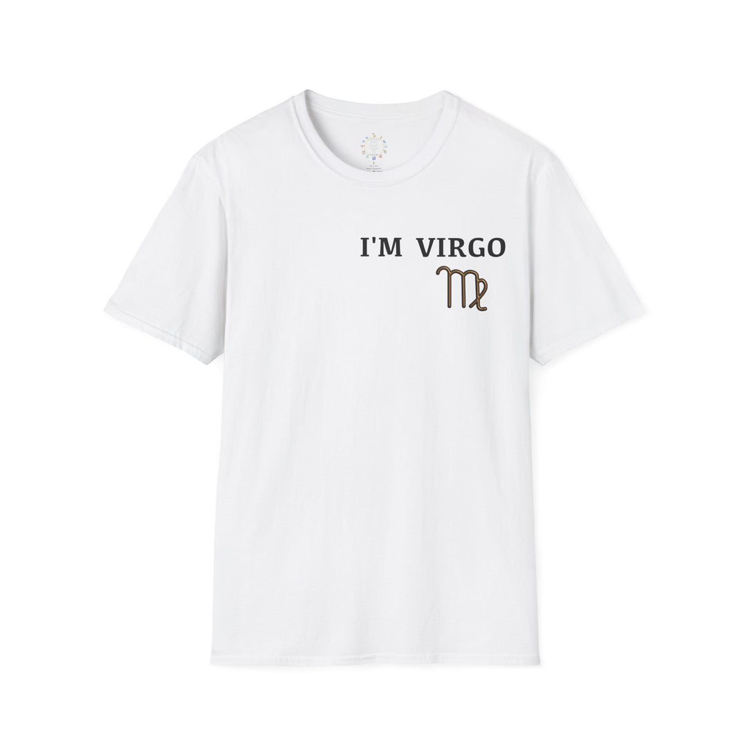 I'm Virgo Zodiac Tee — Rational, Analyze, Astrology Shirt