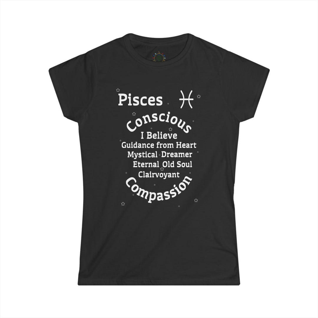 Pisces  Zodiac Trait Tee – Women’s Affirmation Series | AZ360