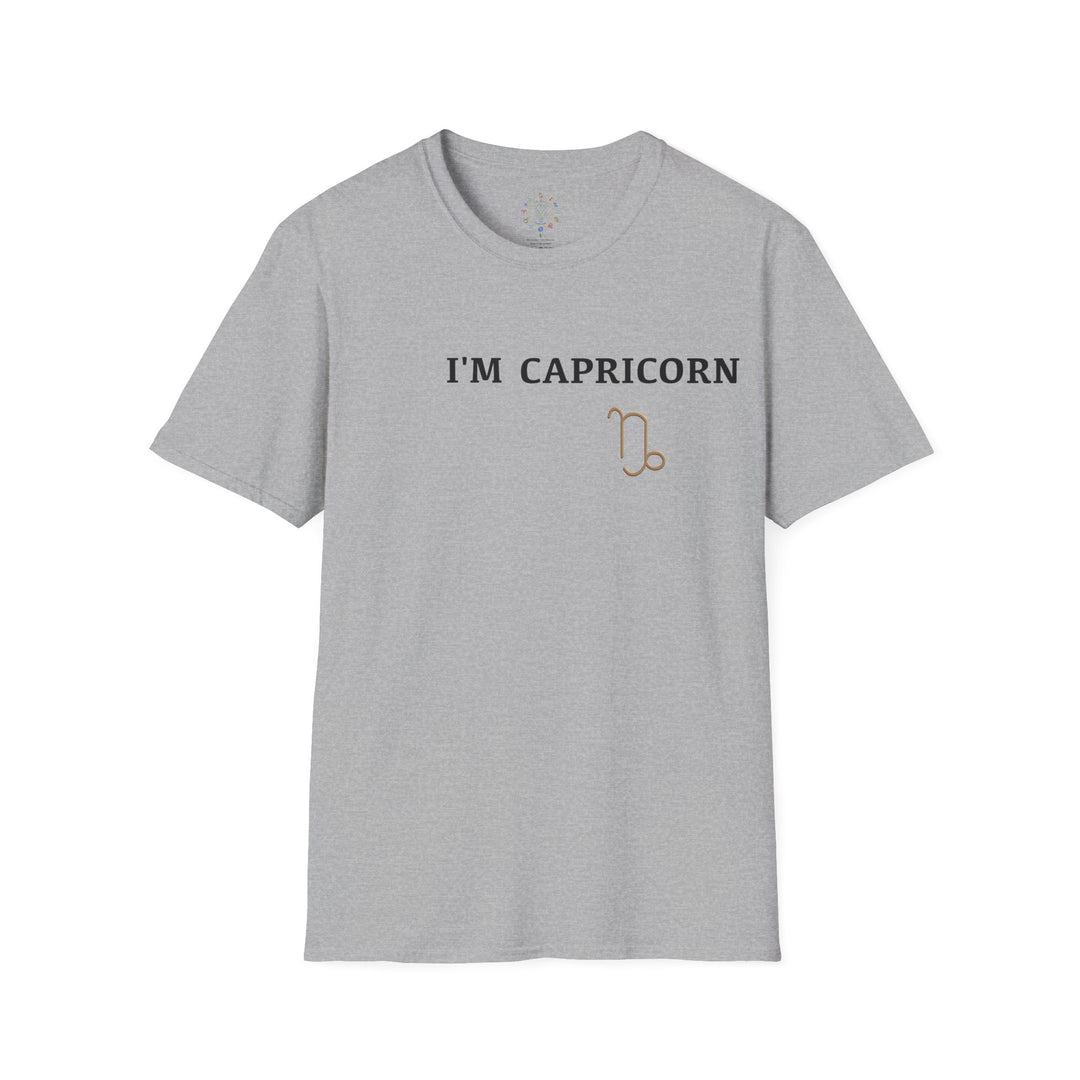 I'm Capricorn Zodiac Tee — Strategic, Patient, Astrology Shirt