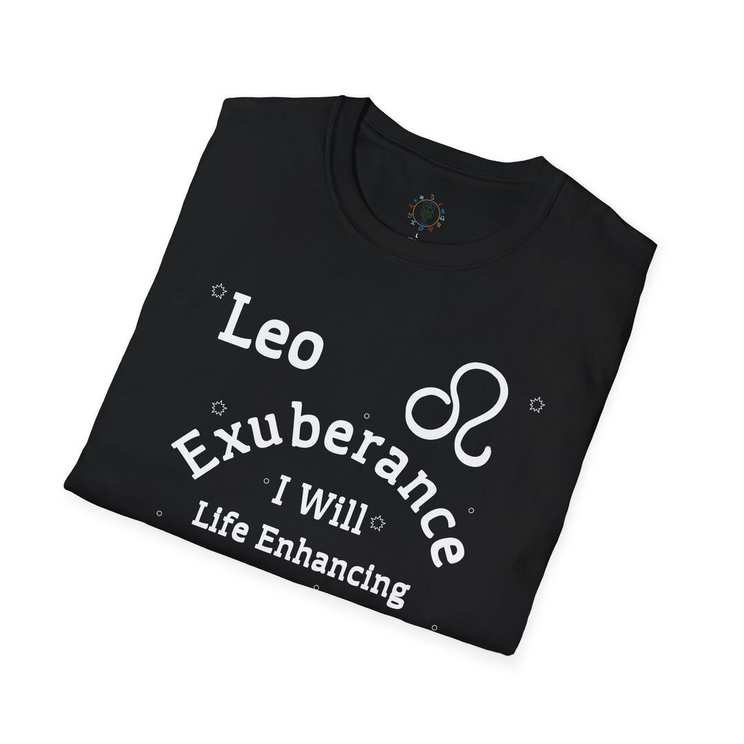 Leo Zodiac Affirmation Tee
