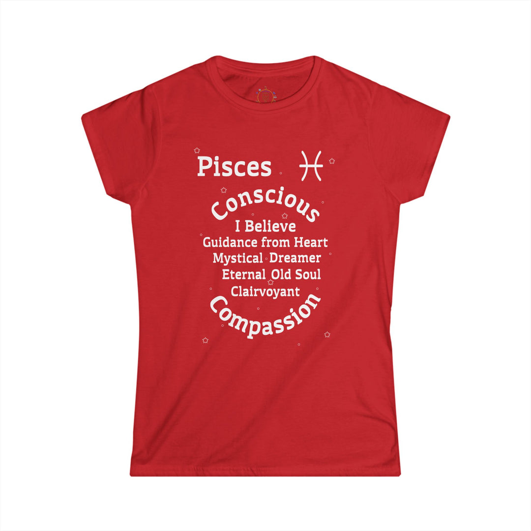 Pisces  Zodiac Trait Tee – Women’s Affirmation Series | AZ360