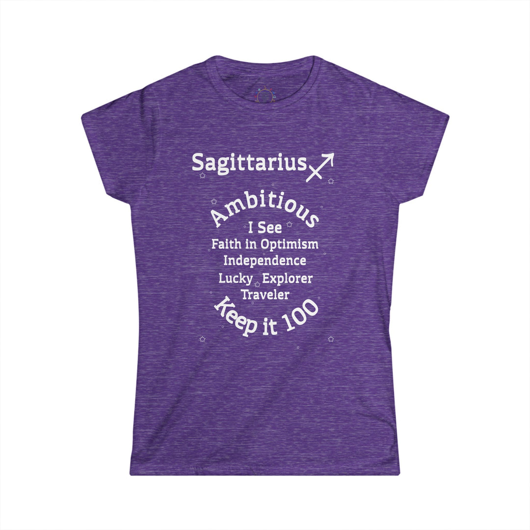 Sagittarius  Zodiac Trait Tee – Women’s Affirmation Series | AZ360