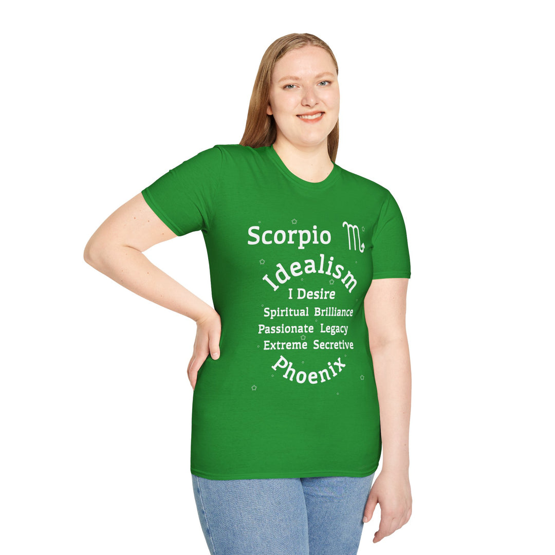 Scorpio Zodiac Affirmation Tee