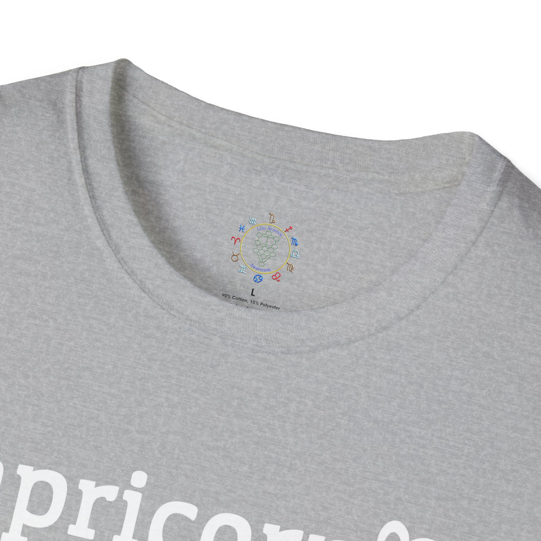 Capricorn Zodiac Affirmation Tee