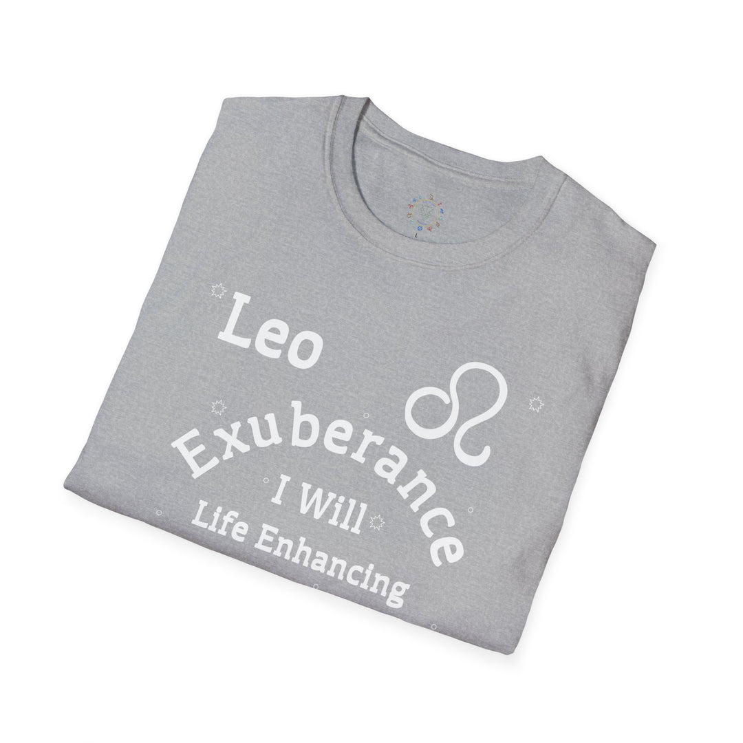 Leo Zodiac Affirmation Tee