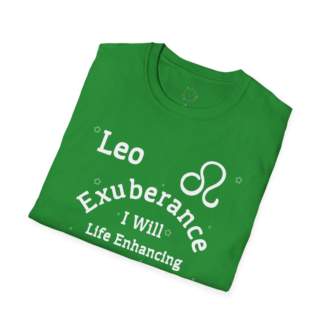 Leo Zodiac Affirmation Tee