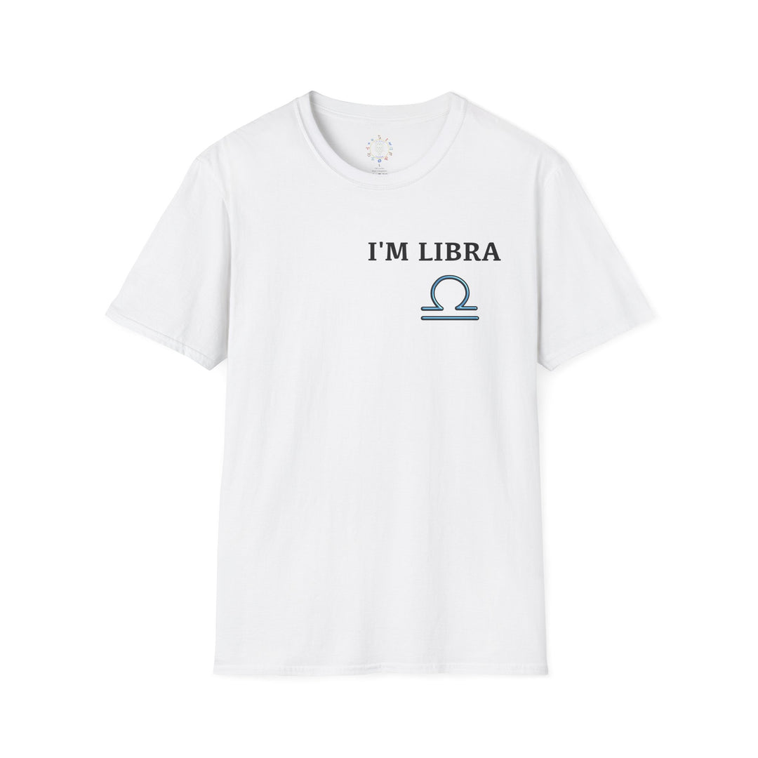 I'm Libra Zodiac Tee — Balance, Fairness, Astrology Shirt