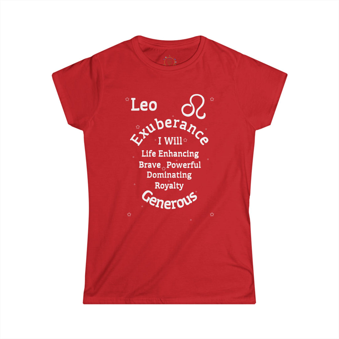 Leo  Zodiac Trait Tee – Women’s Affirmation Series | AZ360..