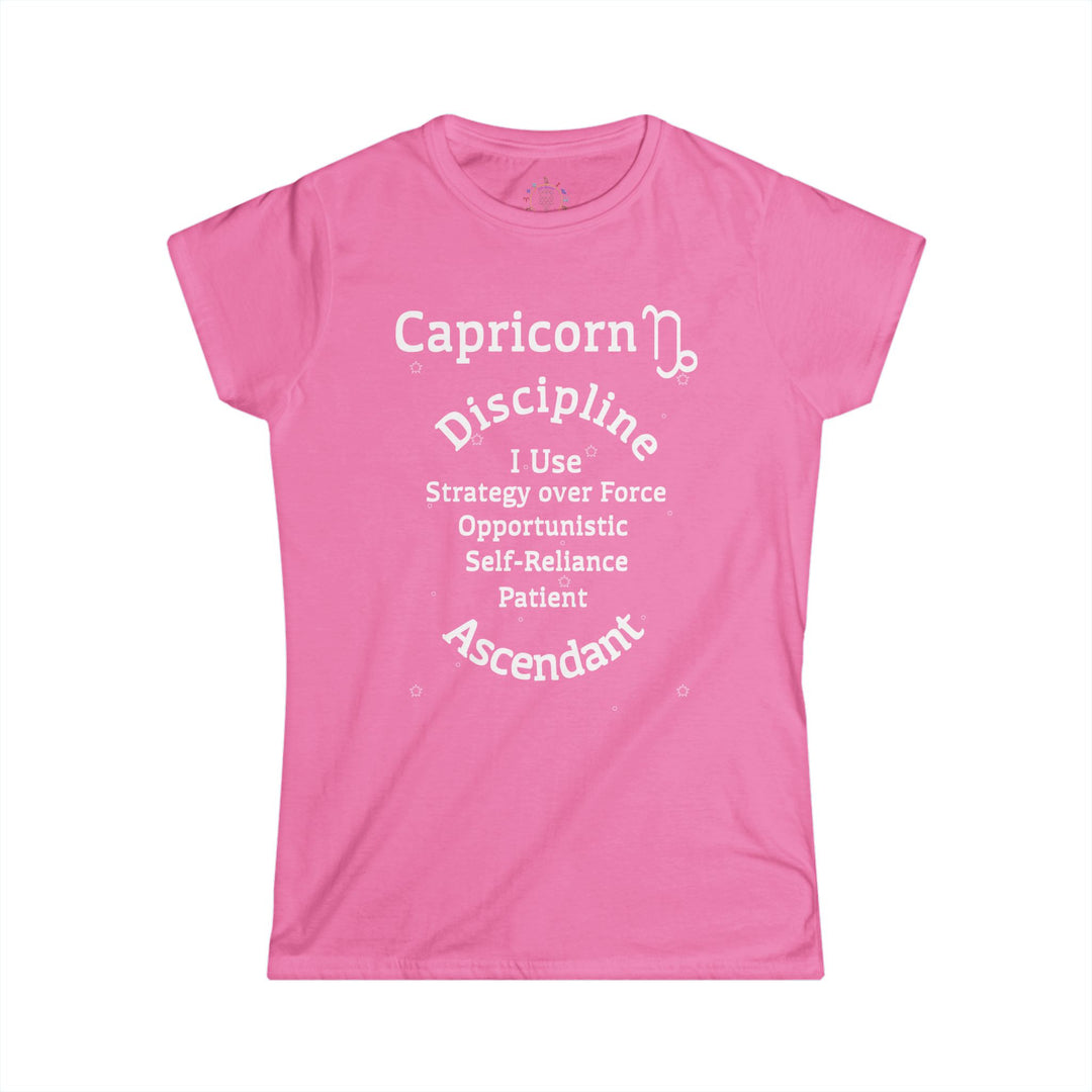 Capricorn  Zodiac Trait Tee – Women’s Affirmation Series | AZ360