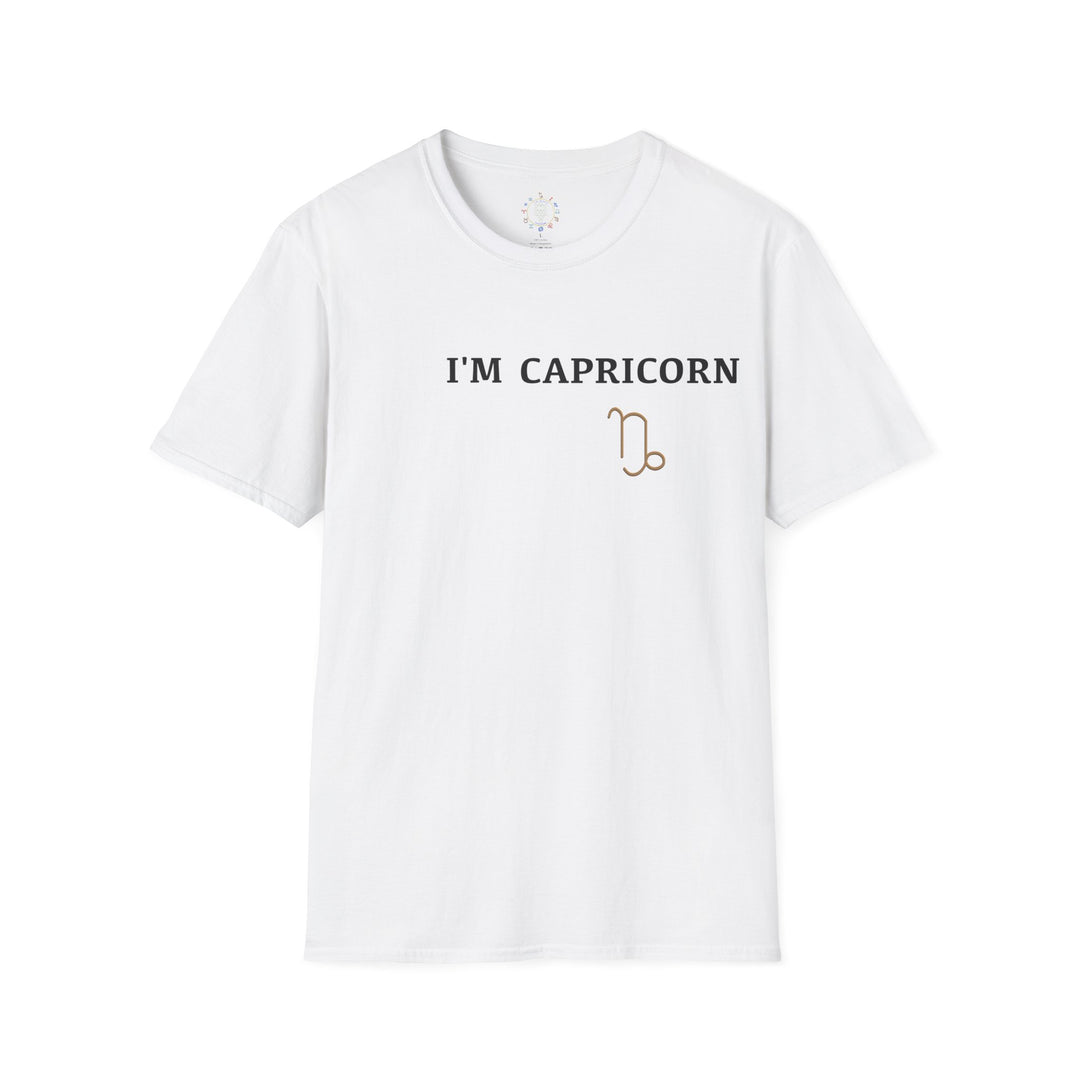 I'm Capricorn Zodiac Tee — Strategic, Patient, Astrology Shirt