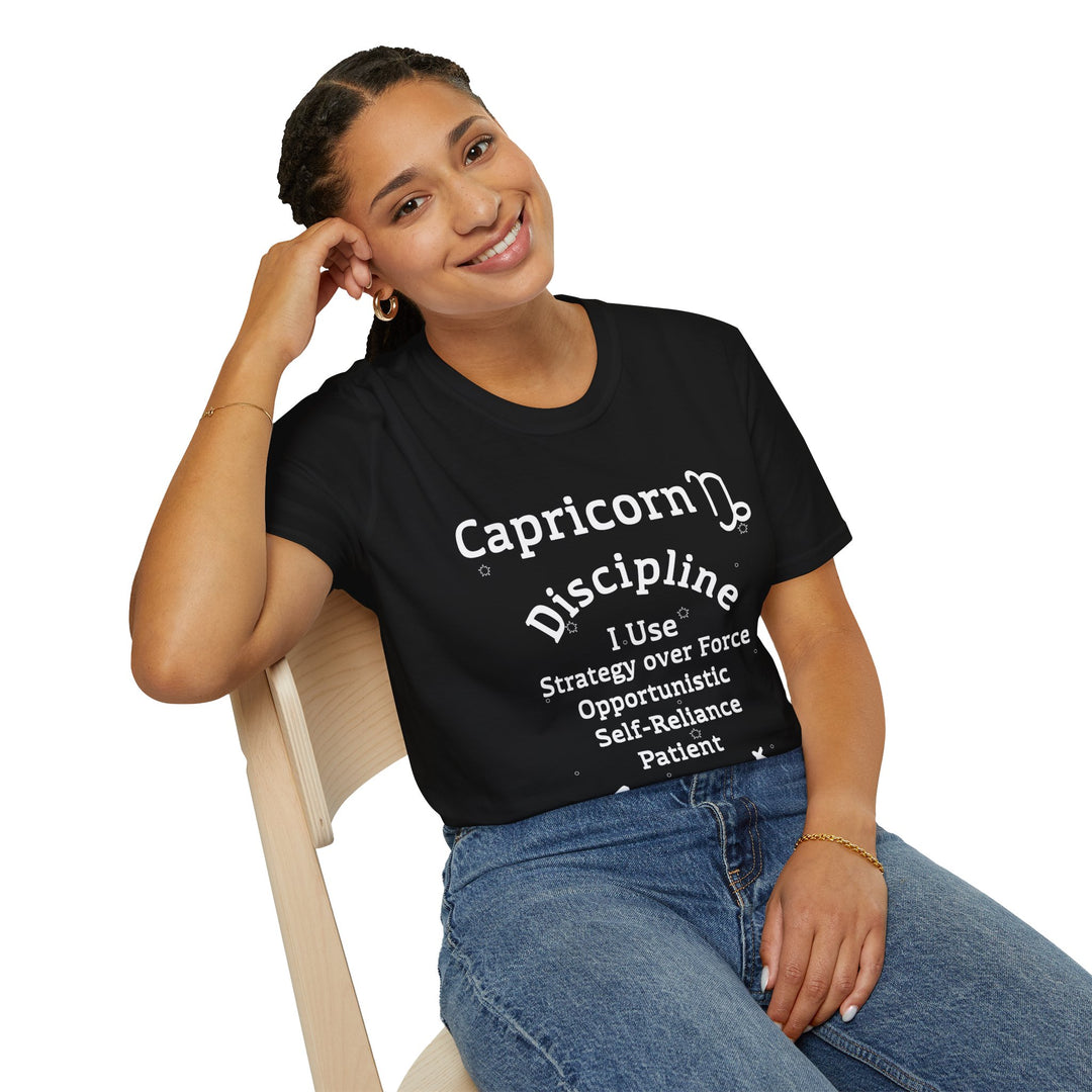 Capricorn Zodiac Affirmation Tee
