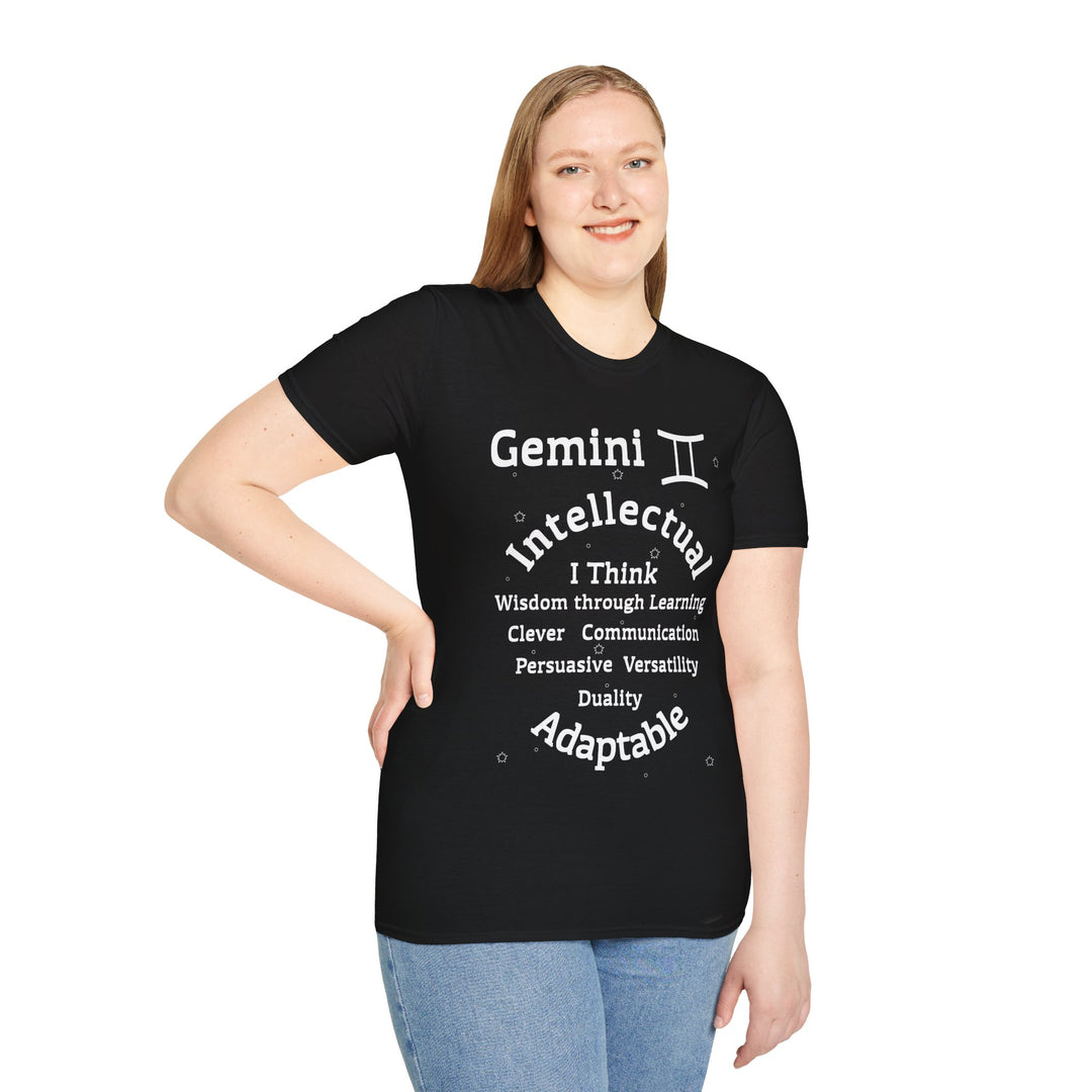 Gemini Zodiac Affirmation Tee