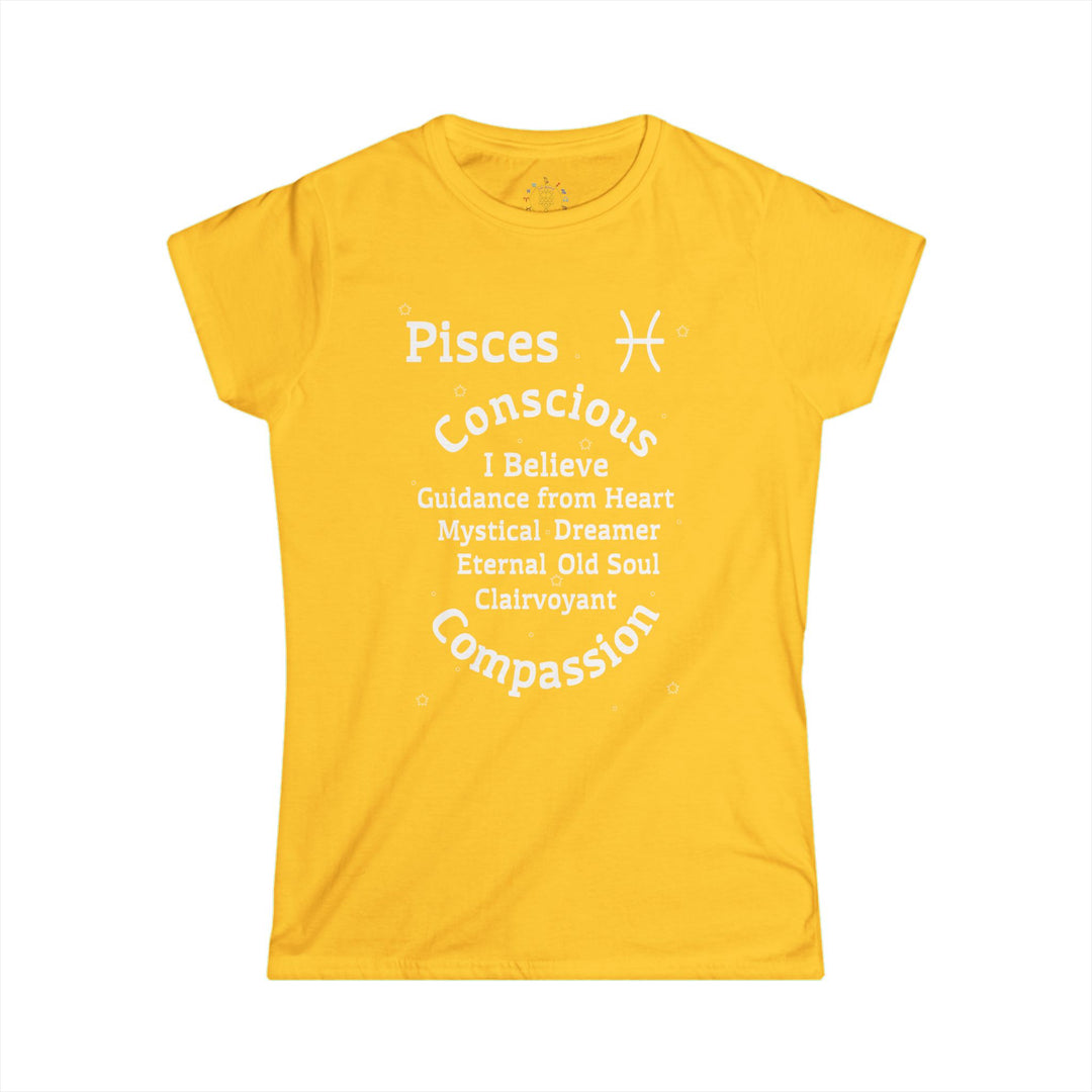 Pisces  Zodiac Trait Tee – Women’s Affirmation Series | AZ360