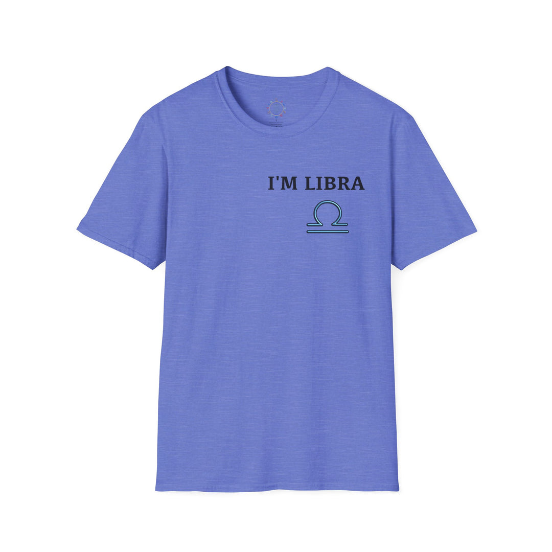 I'm Libra Zodiac Tee — Balance, Fairness, Astrology Shirt