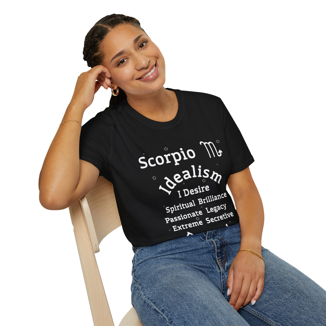 Scorpio Zodiac Affirmation Tee