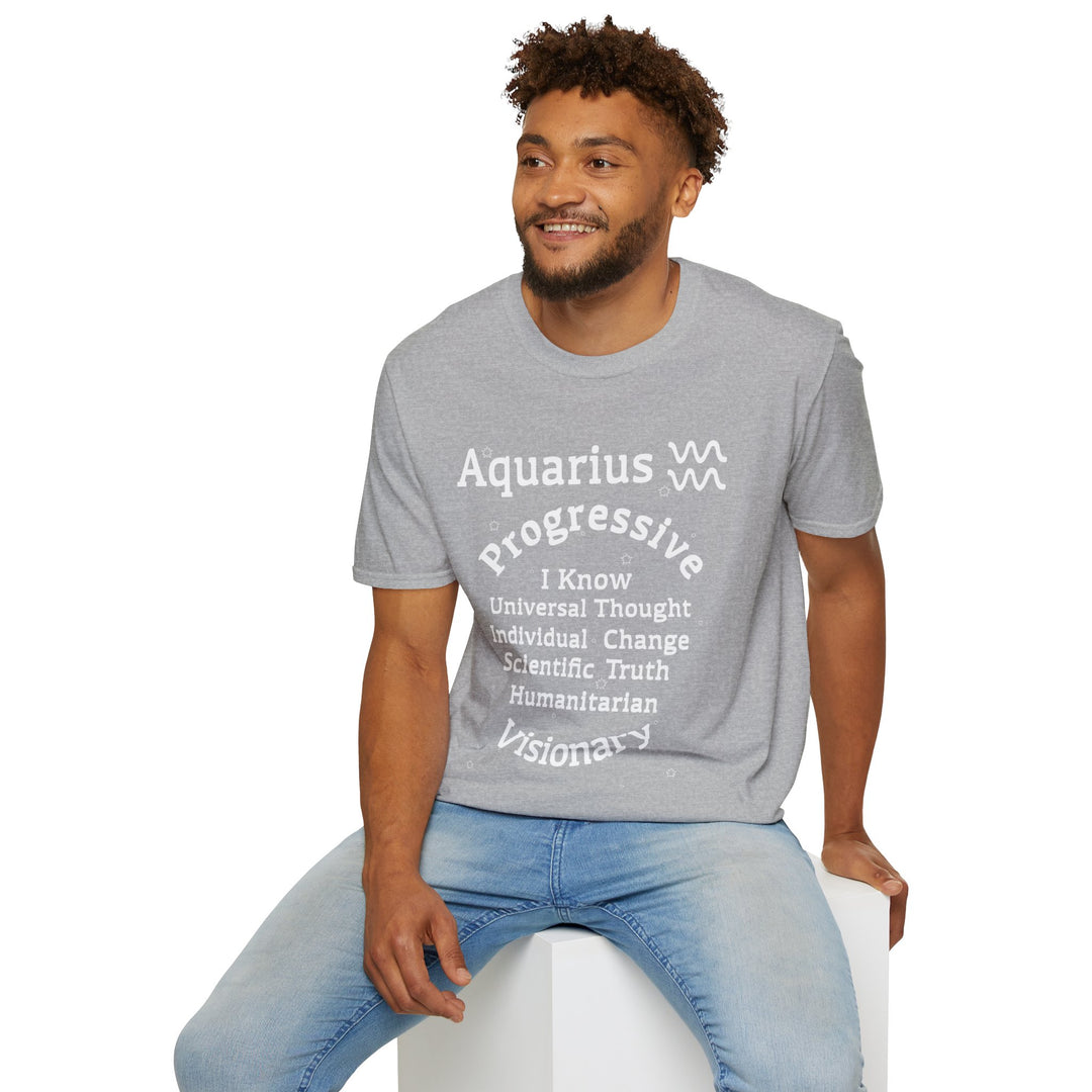 Aquarius Zodiac Affirmation Tee