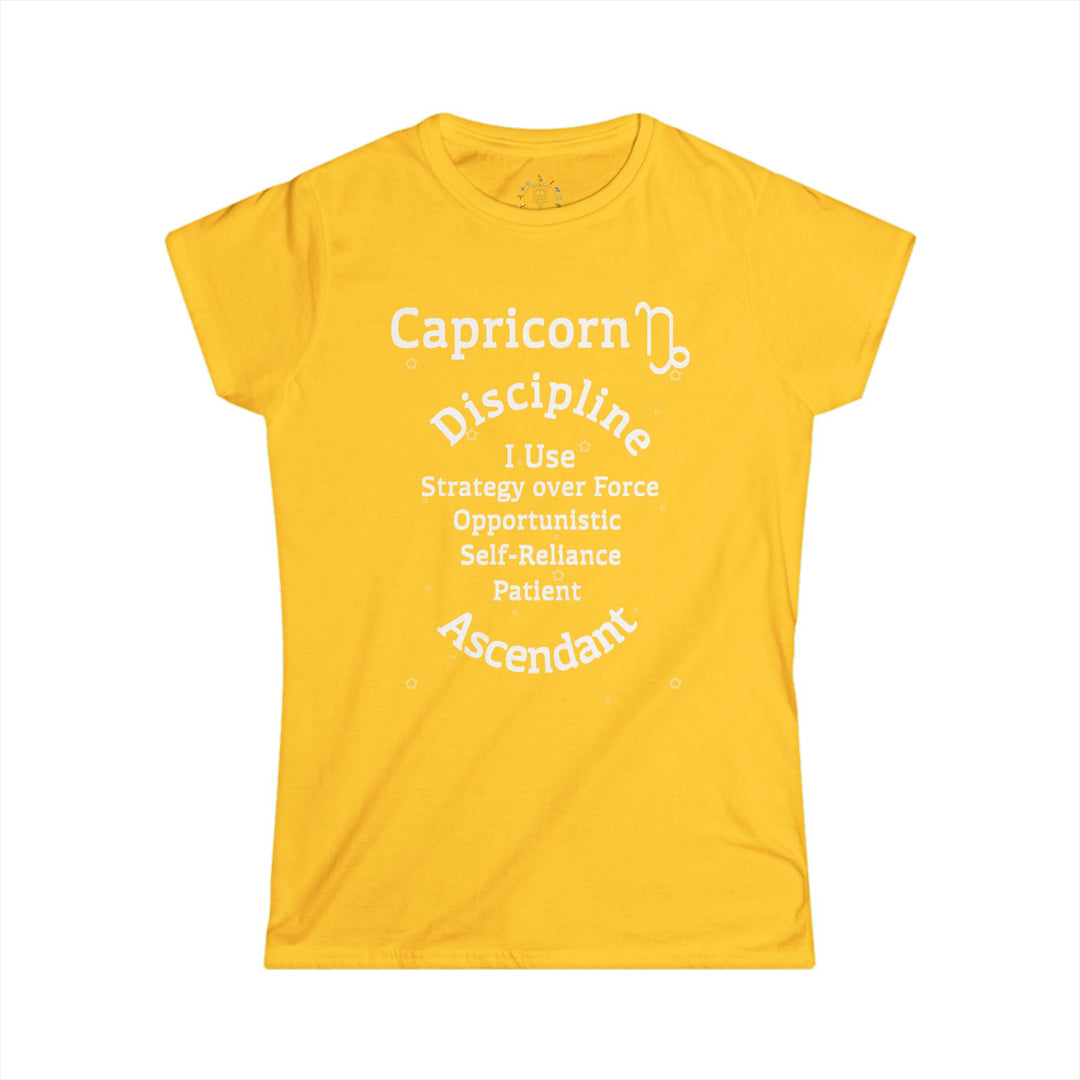 Capricorn  Zodiac Trait Tee – Women’s Affirmation Series | AZ360