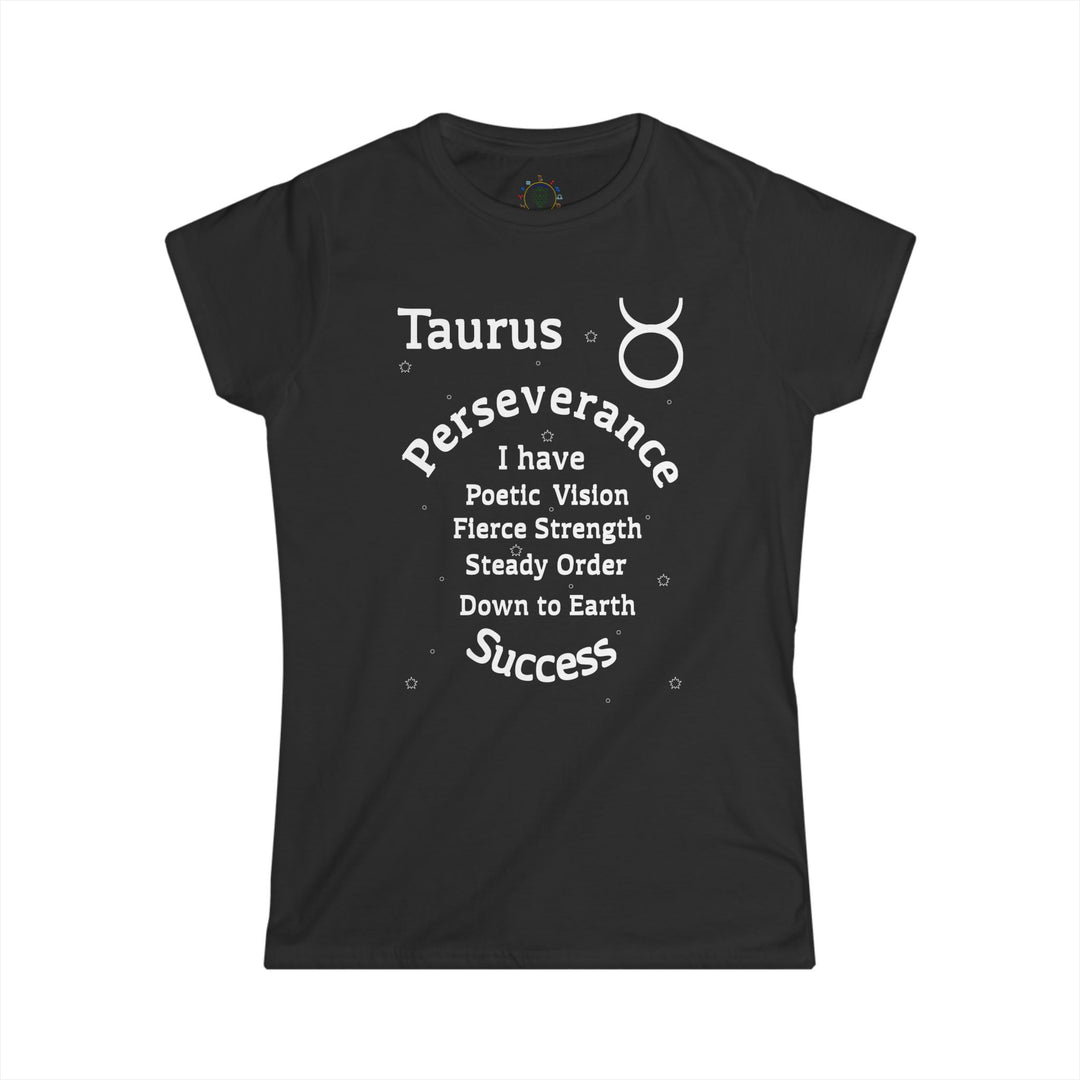 Taurus Zodiac Trait Tee – Women’s Affirmation Series | AZ360..