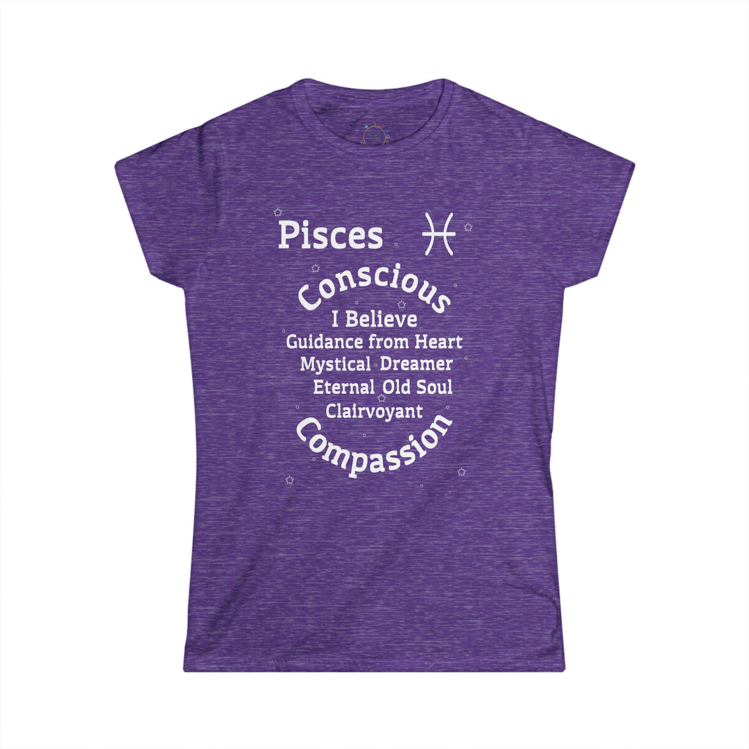 Pisces  Zodiac Trait Tee – Women’s Affirmation Series | AZ360