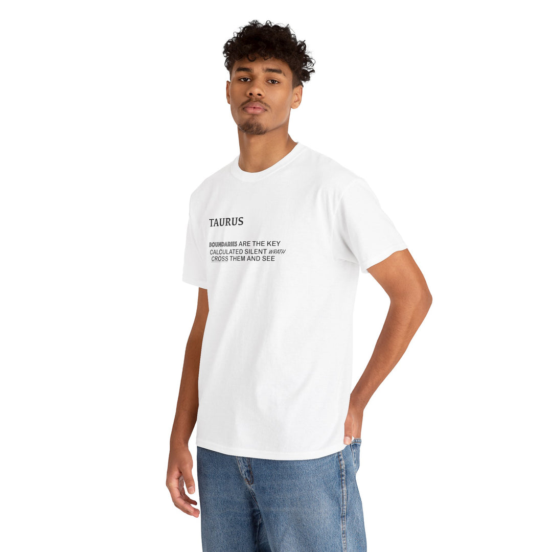 Taurus Boundaries Statement Tee