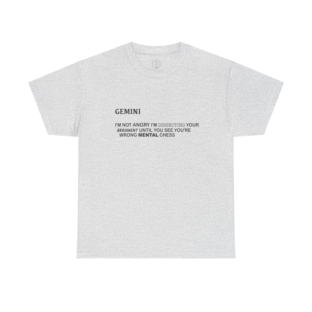 Gemini Chess Statement Tee