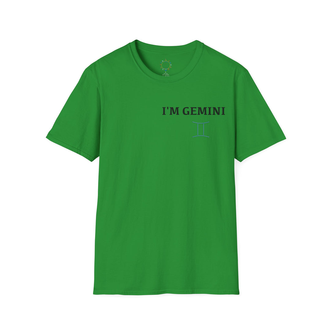 I'm Gemini Zodiac Tee — Clever, Thinker, Astrology Shirt