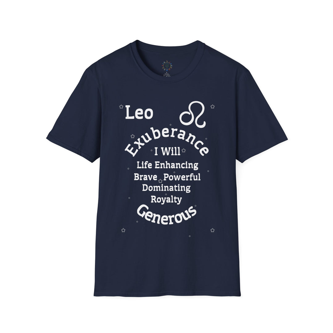 Leo Zodiac Affirmation Tee