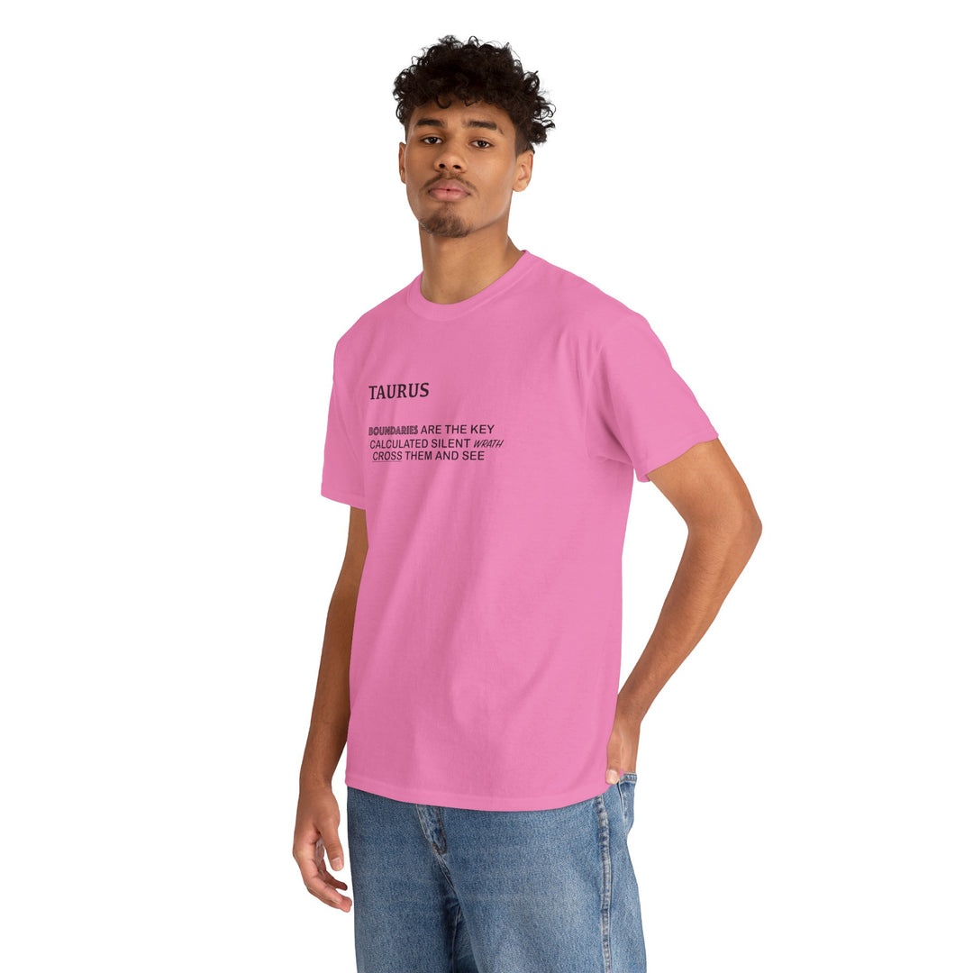 Taurus Boundaries Statement Tee