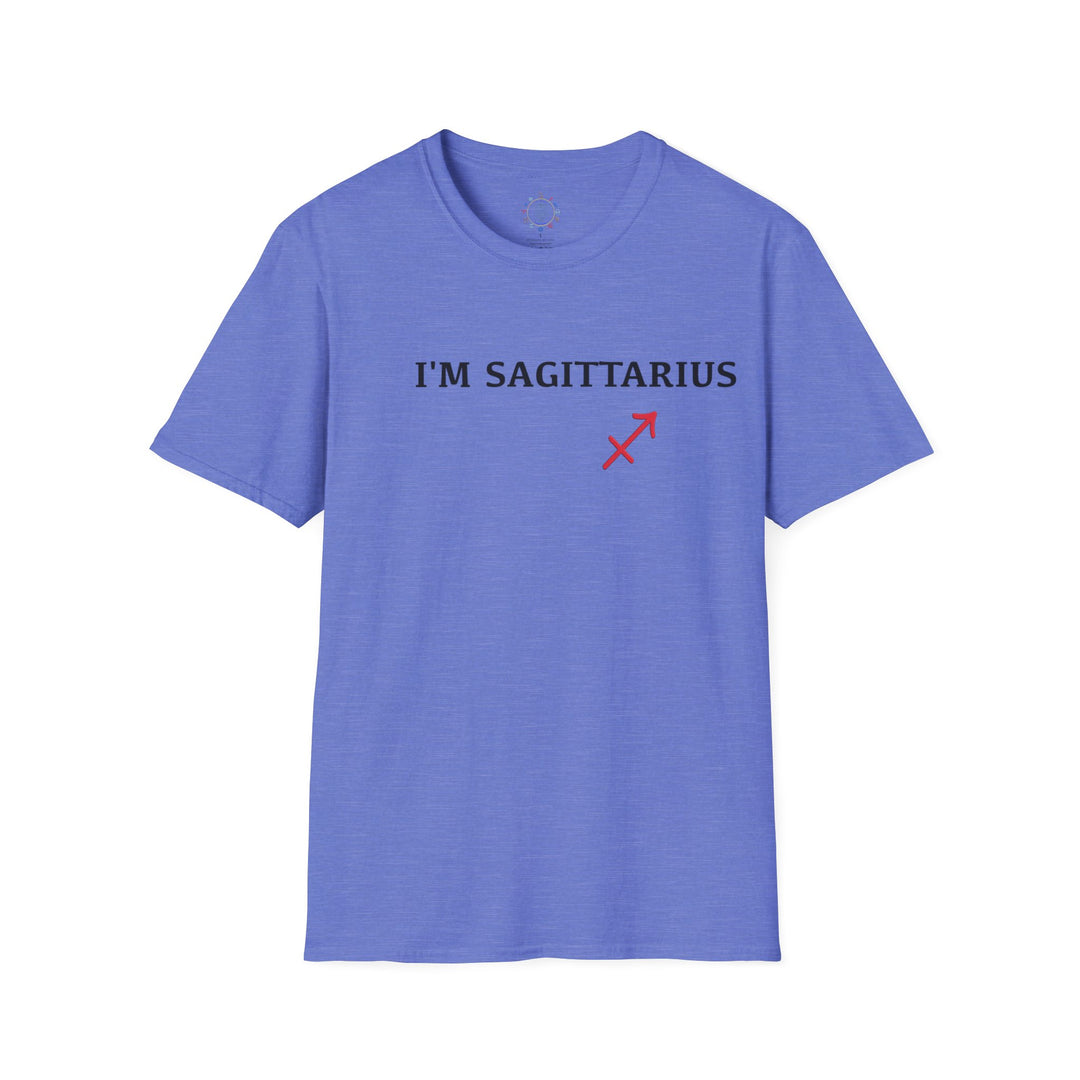 I'm Sagittarius Zodiac Tee — Explore, Freedom, Astrology Shirt