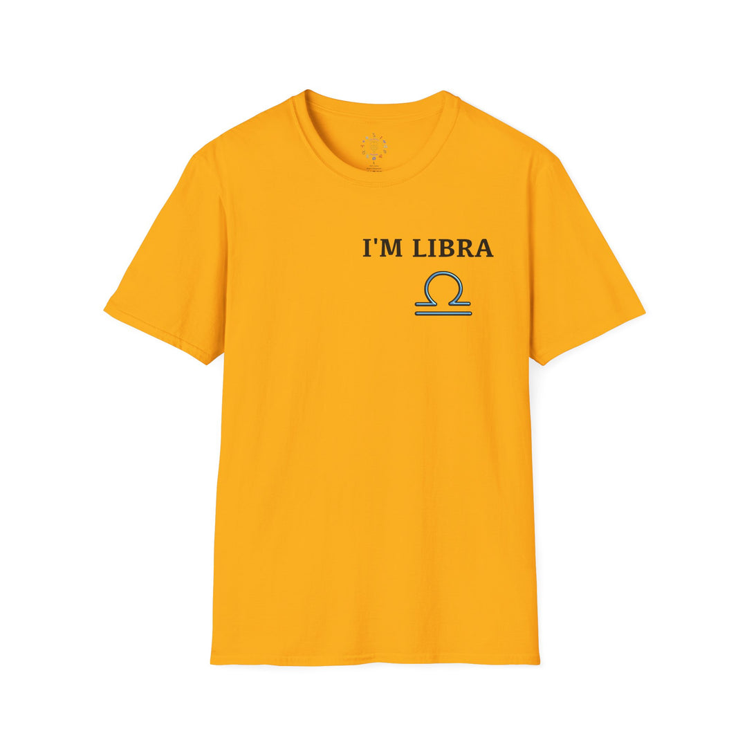 I'm Libra Zodiac Tee — Balance, Fairness, Astrology Shirt
