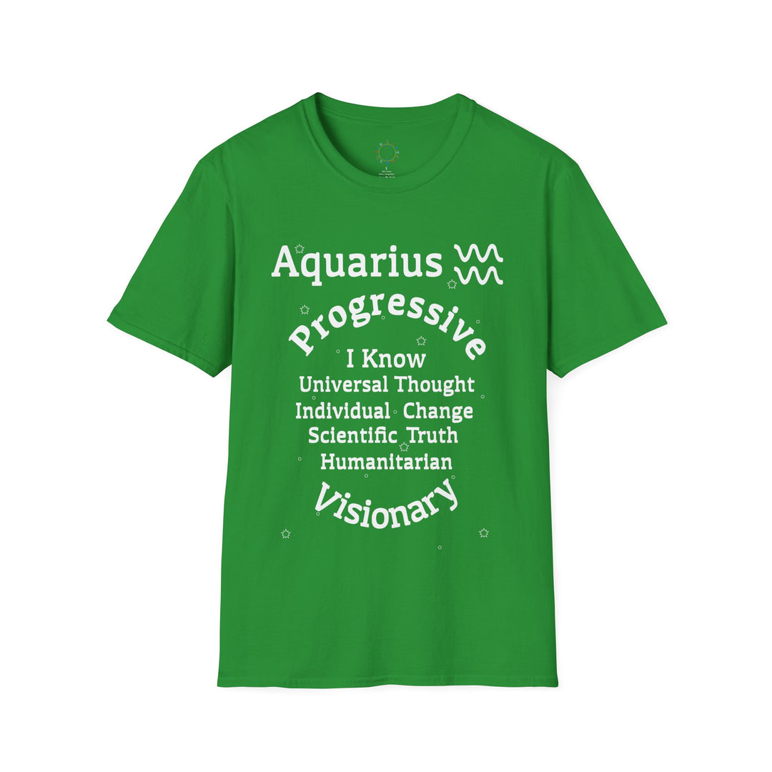 Aquarius Zodiac Affirmation Tee