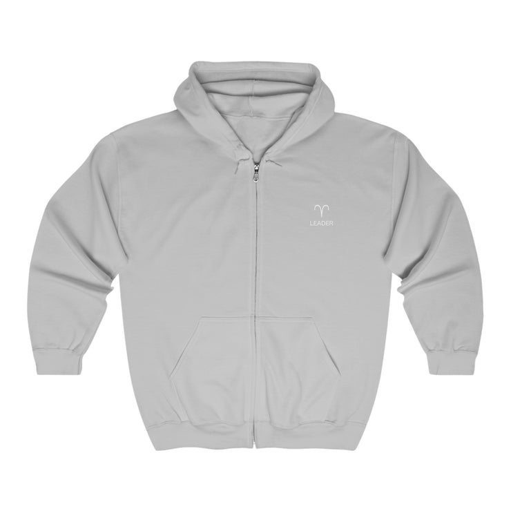 Aries Leader Full Zip Heavy Hoodie