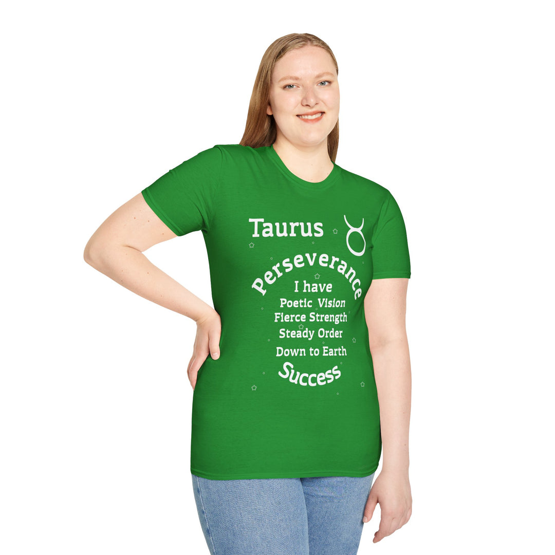 Taurus Zodiac Affirmation Tee