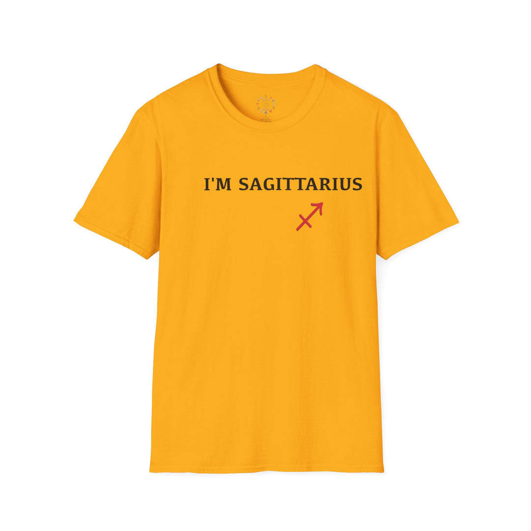 I'm Sagittarius Zodiac Tee — Explore, Freedom, Astrology Shirt