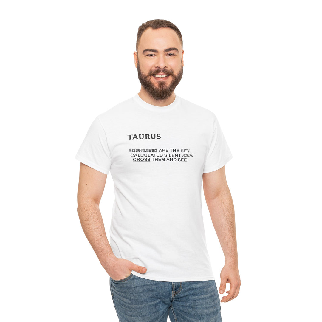 Taurus Boundaries Statement Tee