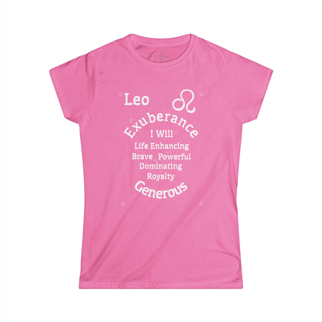 Leo  Zodiac Trait Tee – Women’s Affirmation Series | AZ360..