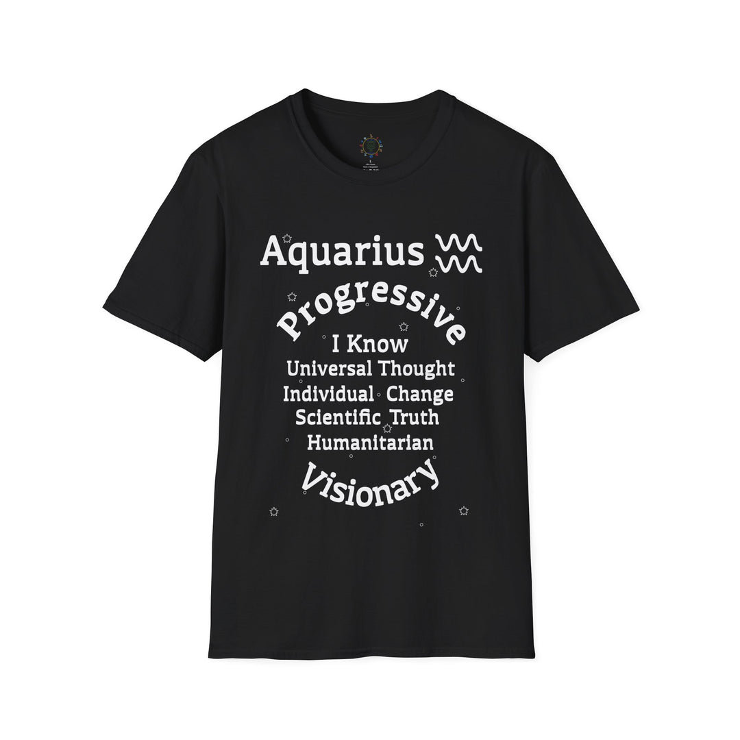 Aquarius Zodiac Affirmation Tee