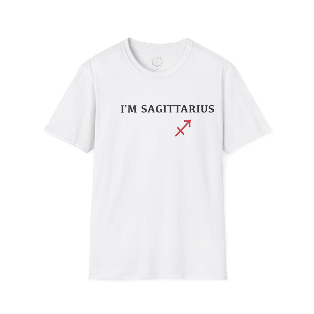I'm Sagittarius Zodiac Tee — Explore, Freedom, Astrology Shirt