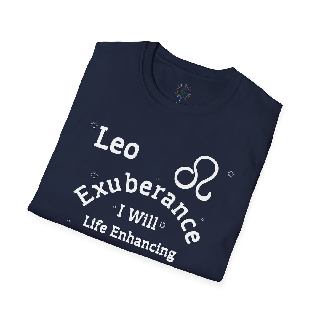 Leo Zodiac Affirmation Tee