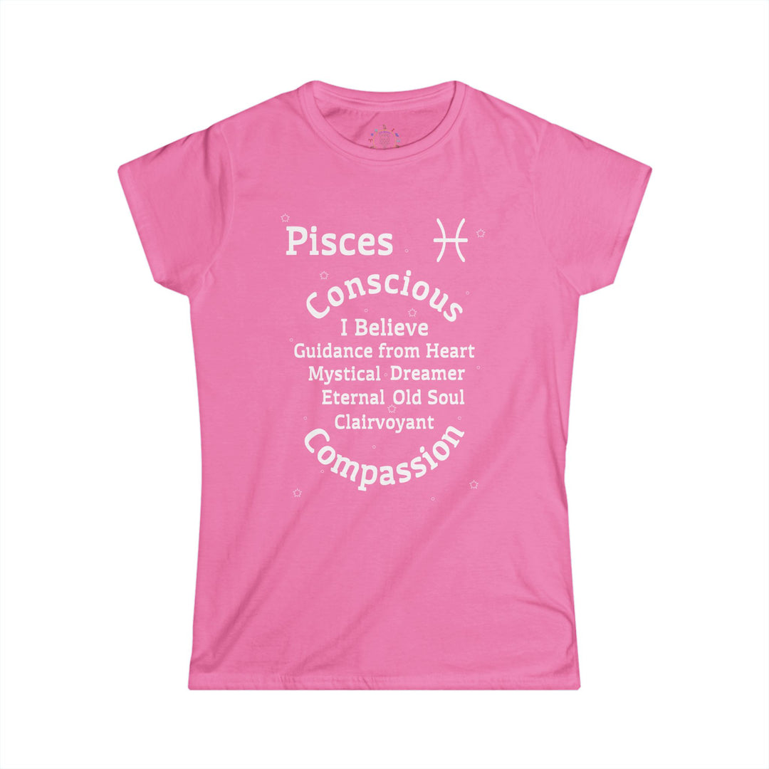 Pisces  Zodiac Trait Tee – Women’s Affirmation Series | AZ360