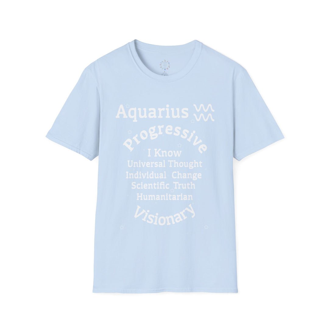 Aquarius Zodiac Affirmation Tee