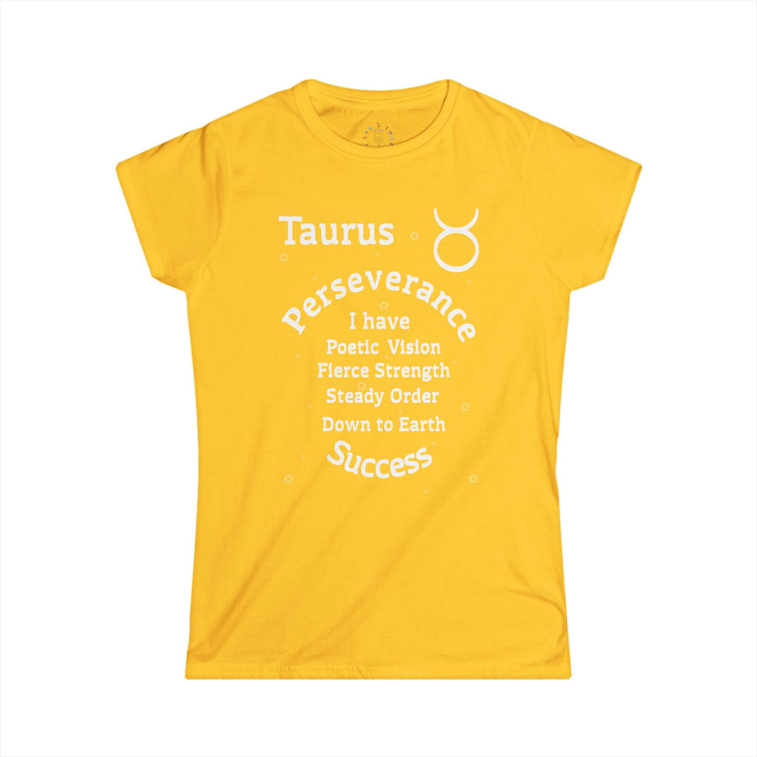 Taurus Zodiac Trait Tee – Women’s Affirmation Series | AZ360..
