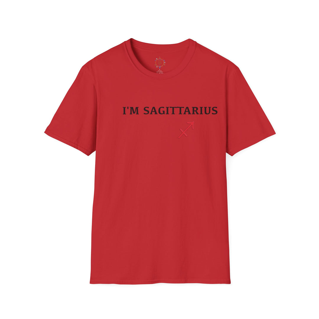 I'm Sagittarius Zodiac Tee — Explore, Freedom, Astrology Shirt